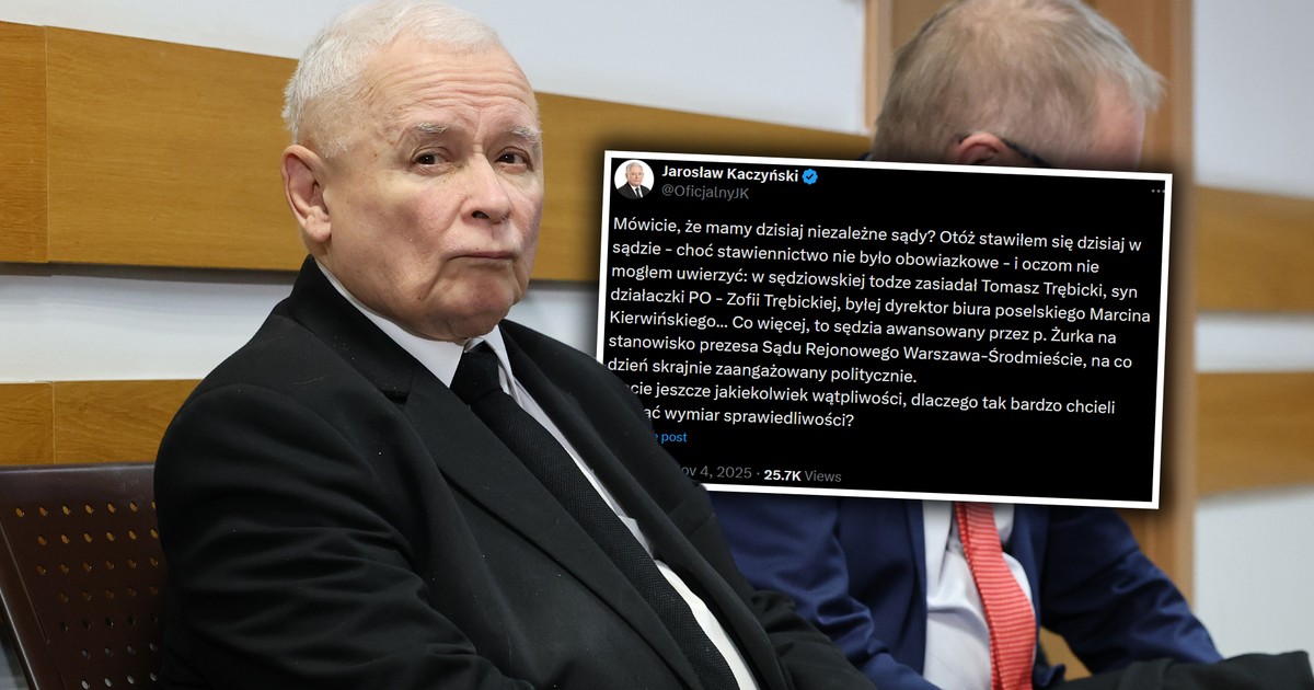 Prezes PiS dał upust swojej frustracji w sieci. "Tak ma wyglądać wymiar sprawiedliwości?"