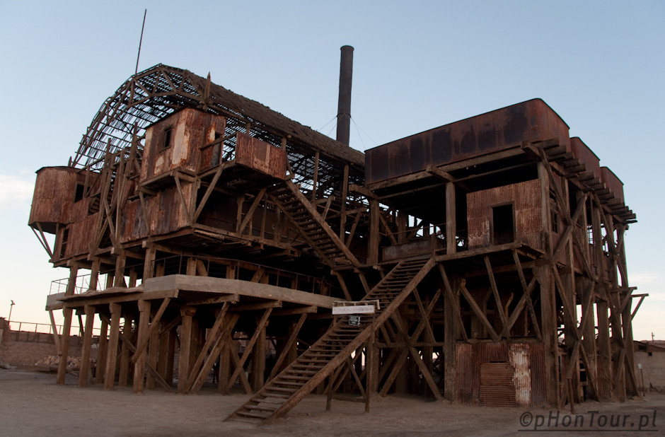 Chile - Humberstone – miasto widmo