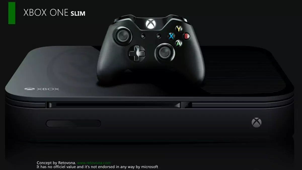 Tak mógłby wyglądać Xbox One Slim