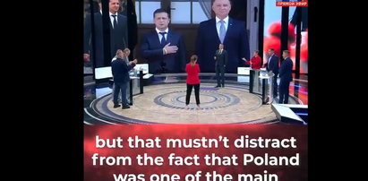 Szokujące wideo z rosyjskiej telewizji. Wygadują tam straszne rzeczy o Polsce