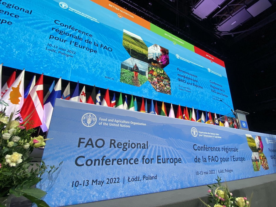 Obrady 33. sesji Regionalnej Konferencji FAO w Łodzi