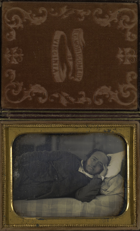 R.C. Montgomery, "Self-Portrait" (lat 50. XIX wieku)