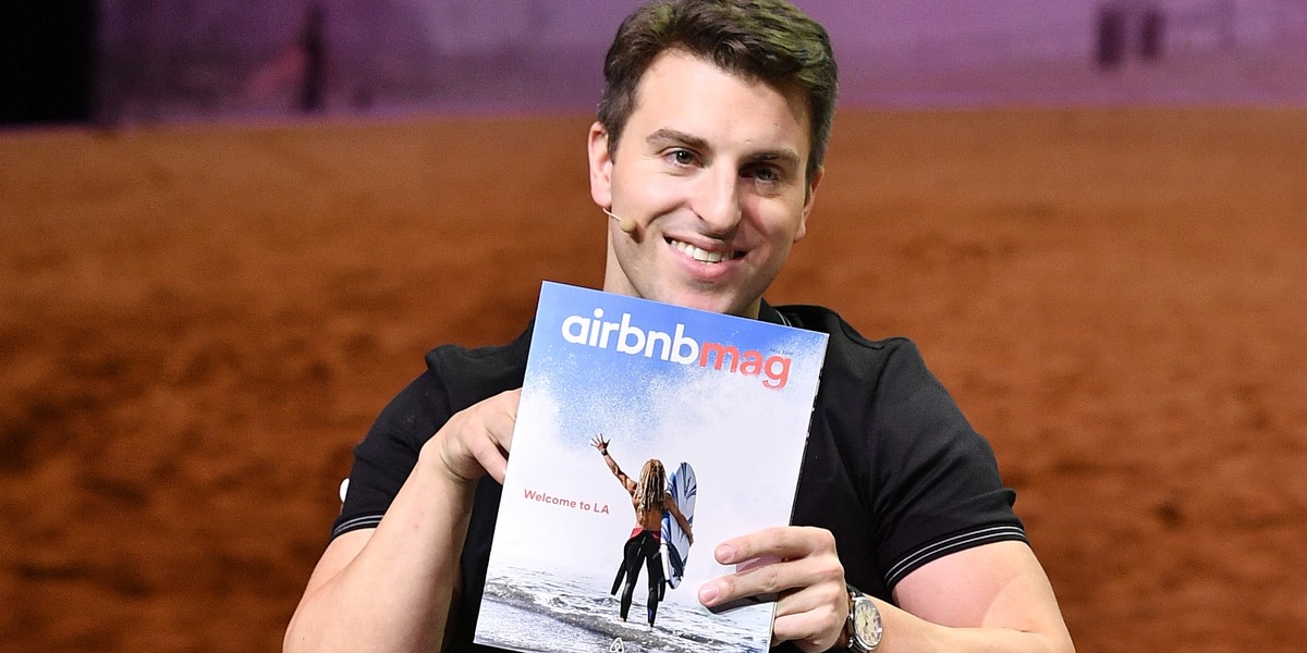 Założyciel i CEO Airbnb Brian Chesky