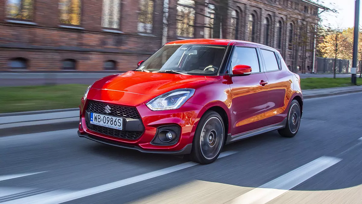 Suzuki Swift Sport - lekko szalone auto