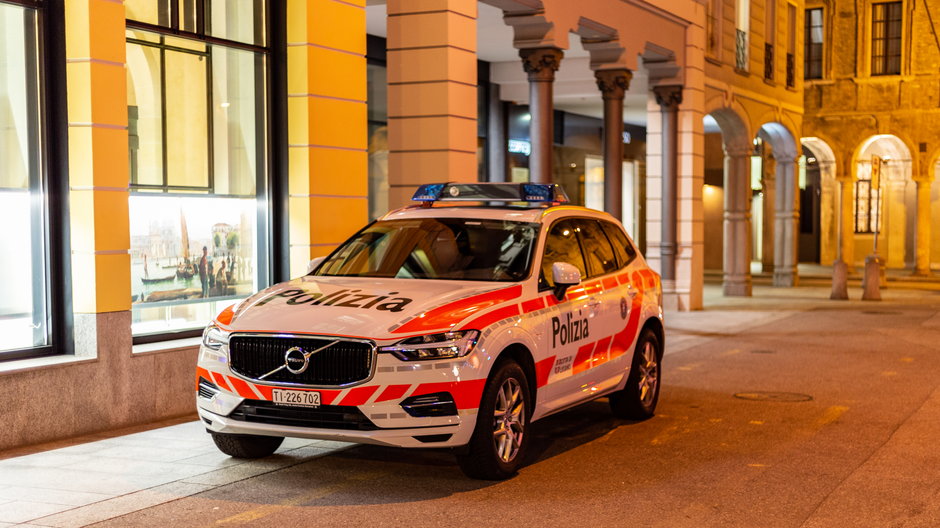 Policja w Lugano (zdjęcie ilustracyjne)