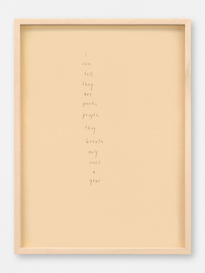 Poesie: Rondinone liebt das Spiel mit Worten. 