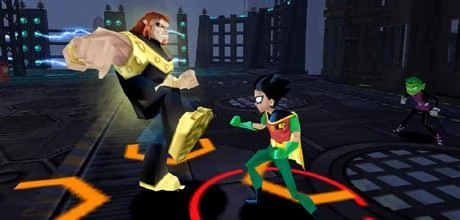 Screen z gry "Teen Titans"