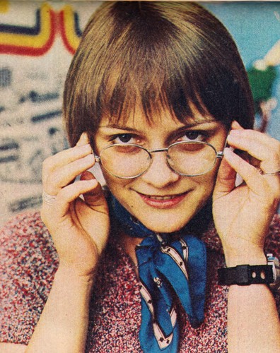 Małgorzata Ostrowska w tygodniku 'Na Przełaj' nr 18 (997) z 2 maja 1976 roku