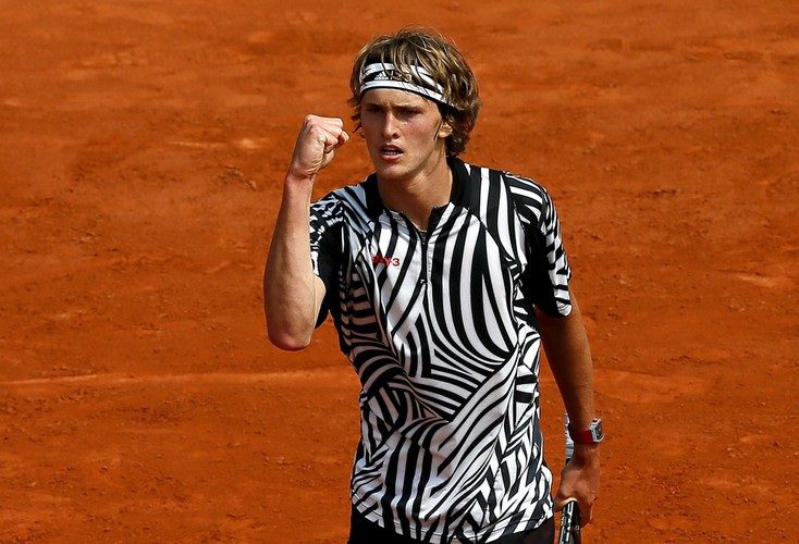 'Zebry' królują na strojach zawodników podczas French Open