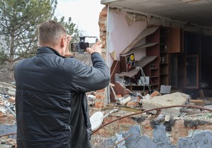 Srušila se zgrada u Zaporožju