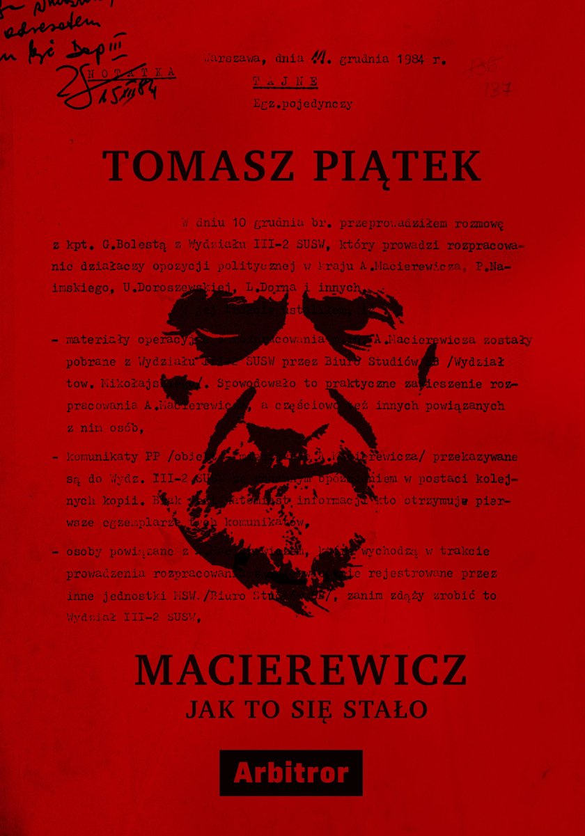 Okładka książki "Macierewicz. Jak to się stało"