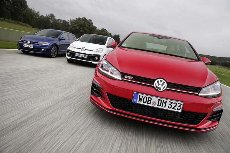 Rodzina łobuzów – Volkswagen Golf, Polo i up! w wersji GTI