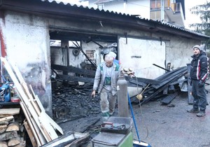 Pozar autolimarska radionica Banjaluka