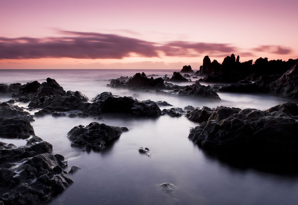 Plaża Los Hervideros, Lanzarote, Wyspy Kanaryjskie