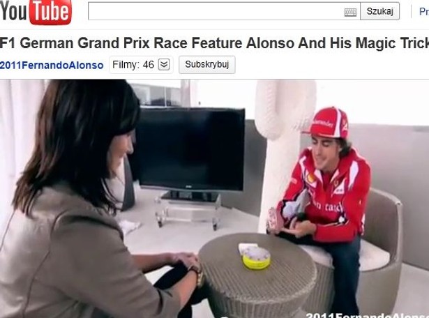 Fernando Alonso jak Wielki Szu. Zobacz go w akcji