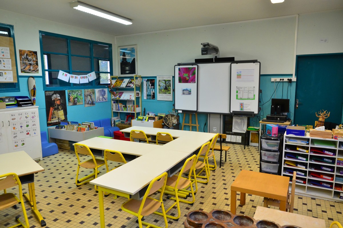 Klasa w jednej z francuskich szkół