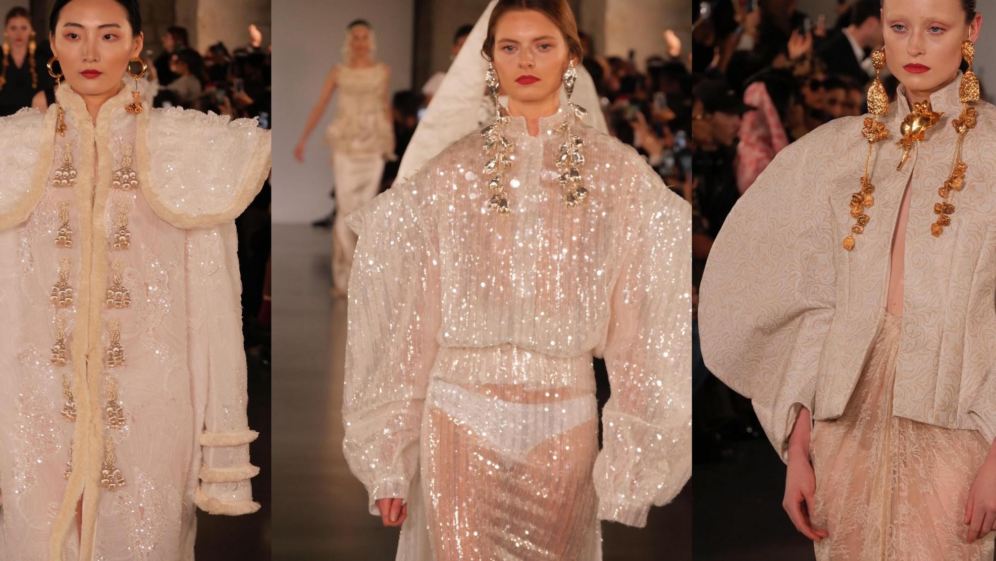 Juana Martín na parížskom týždni módy.