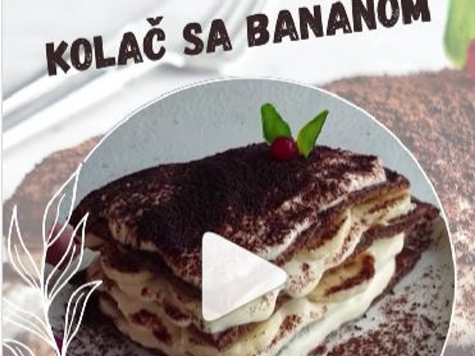 Kolač sa bananom
