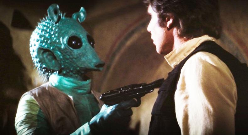 Greedo Now Says 'MACLUNKEY' Before Shooting at Han