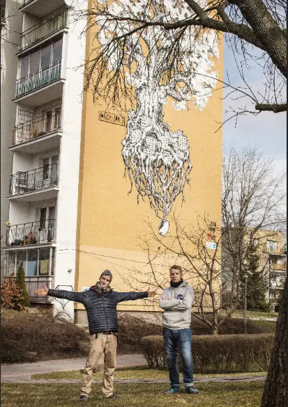 Mural na Ursynowie