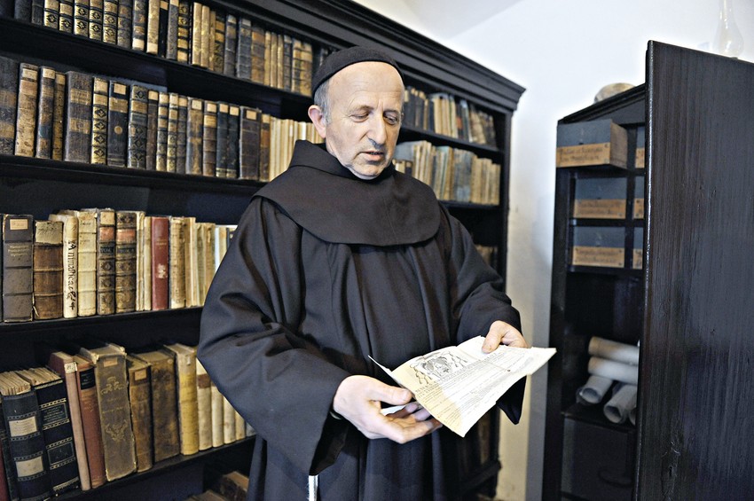 Povređen: Fratar Josip Špehar napadnut je u samostanu