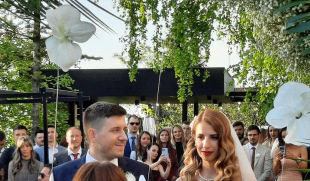 Mladenci "iz autobusa", Majida Lubura Ćosić i Ivan Ćosić