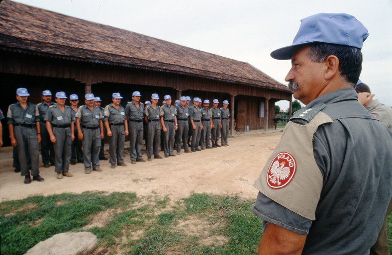 Polscy żołnierze w Kambodży