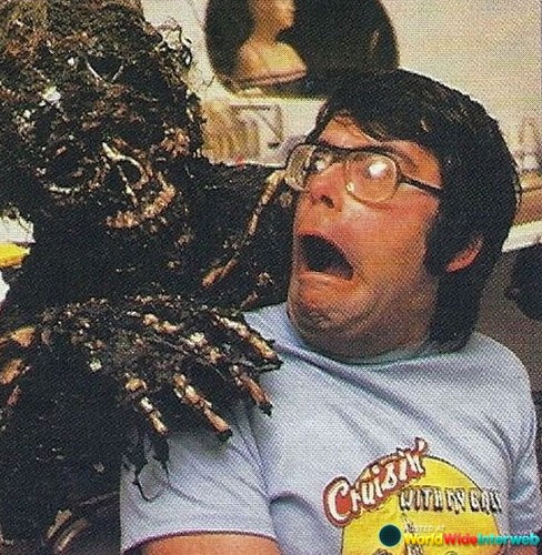 Najzabawniejsze zdjęcia zza kulis: Stephen King