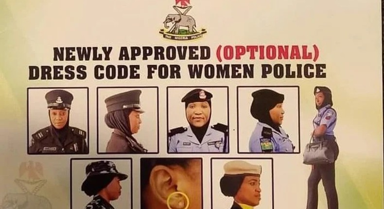 New Police Optional Dress Code For Women 