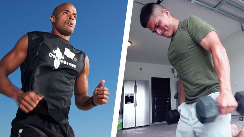 Watch This Marine Train Like Navy SEAL David Goggins For