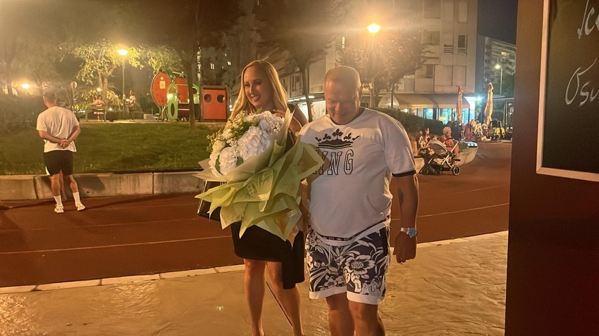 Osman Karić na rođendanu Aneli Ahmić