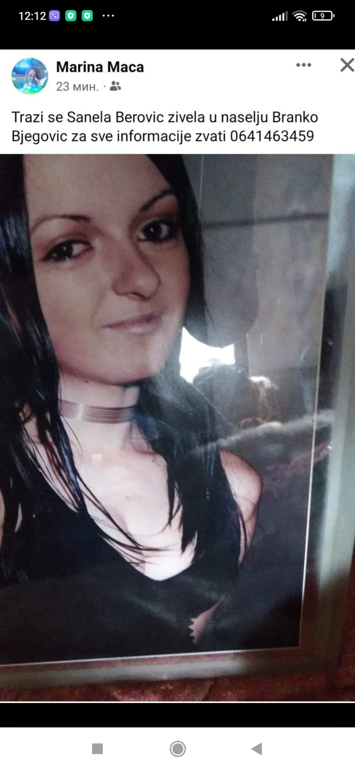 Nestala Sanela iz Niša