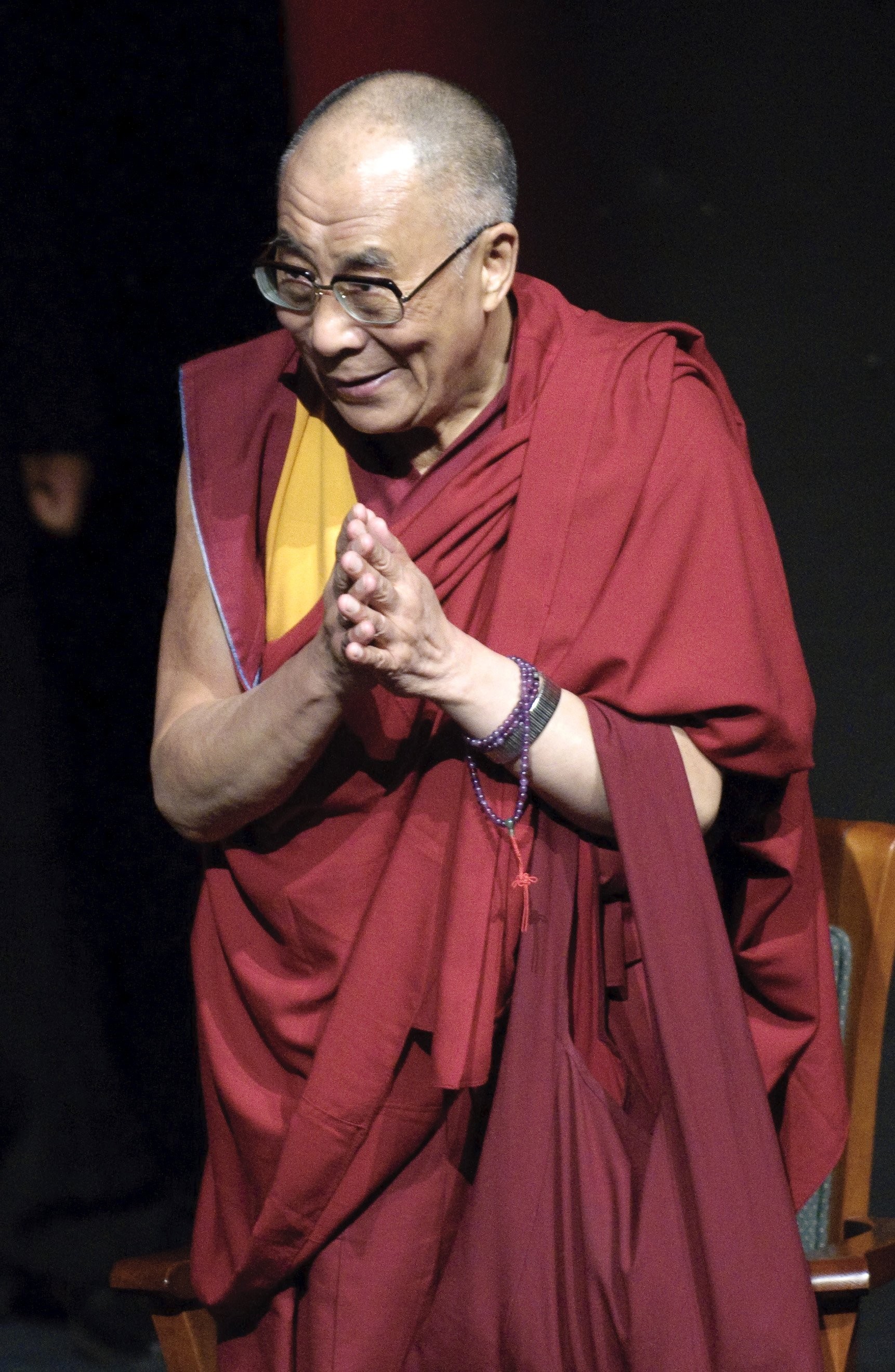 Tibetský duchovný vodca dalajláma.