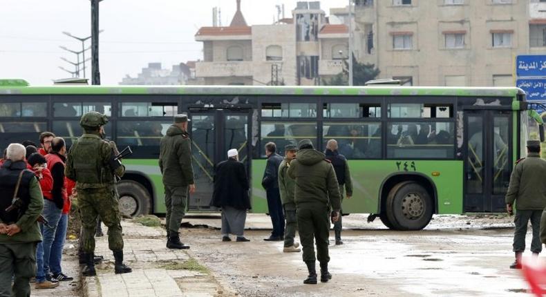 Most of Homs is held by the Syrian government, with the exception of the Waer district, where the last phase of an evacuation is under way under a deal