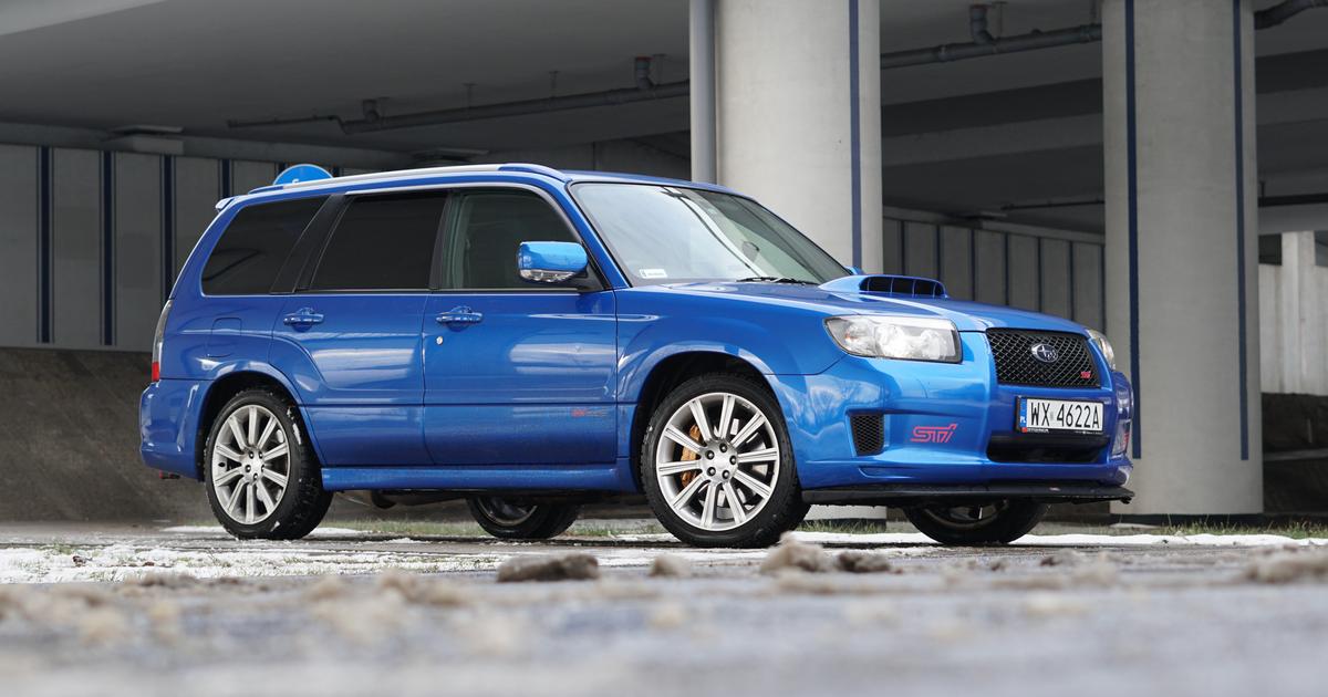 Subaru Forester jakiego nie znacie japońska wersja STi