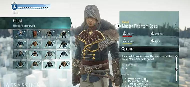 Na siłę, po cichu lub na odległość - w Assassin's Creed Unity każdy styl zabawy znajdzie swoje miejsce