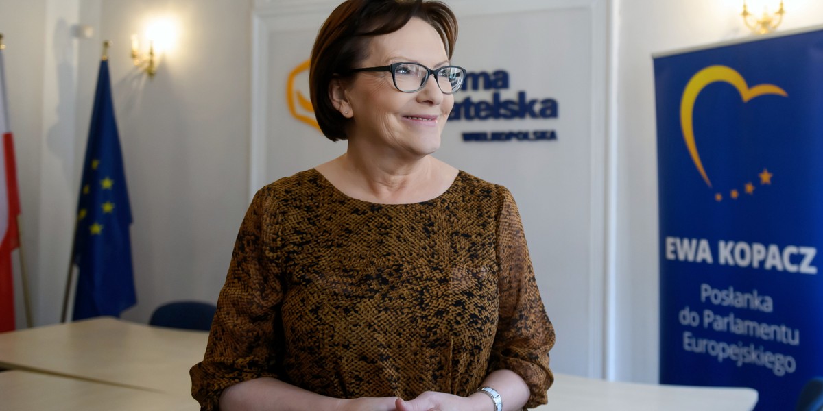 Ewa Kopacz zapowiada zaangażowanie w kampanię wyborczą KO Wiadomości