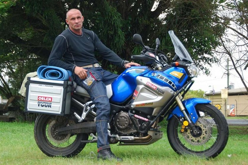 Przemysław Saleta wpadł do rowu podczas jazdy motocyklem. Agnieszka Szulim bała się o Adama Badziaka, ale to Przemysław Saleta miał wypadek