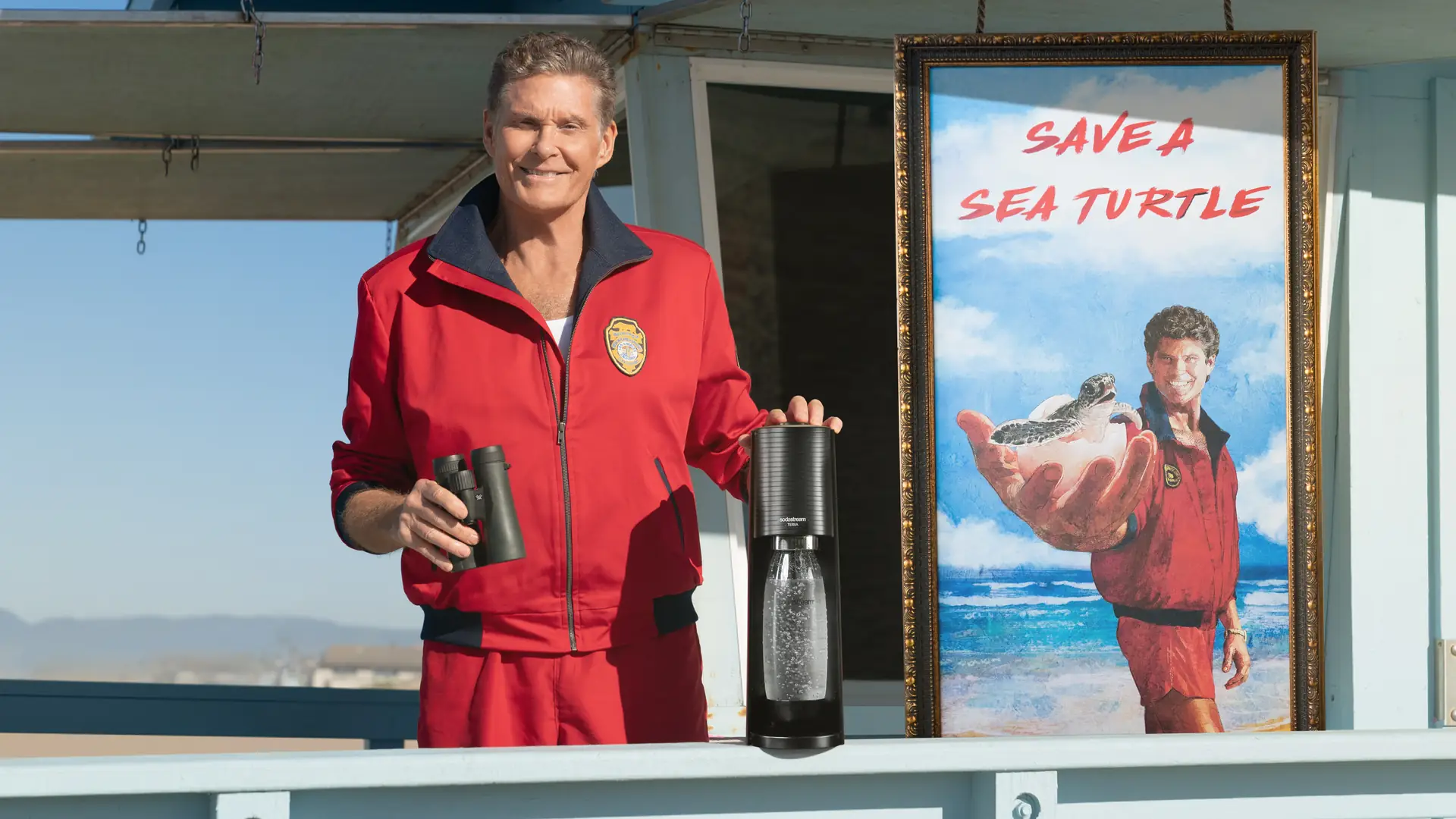 David Hasselhoff kontra plastik? Wziął udział w kampanii, która ma pomóc uratować milion żółwi