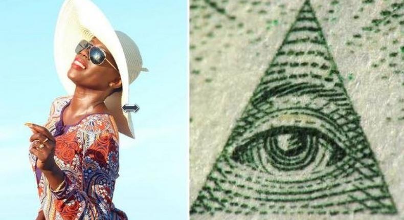 Is Akothee a member of the Illuminati?