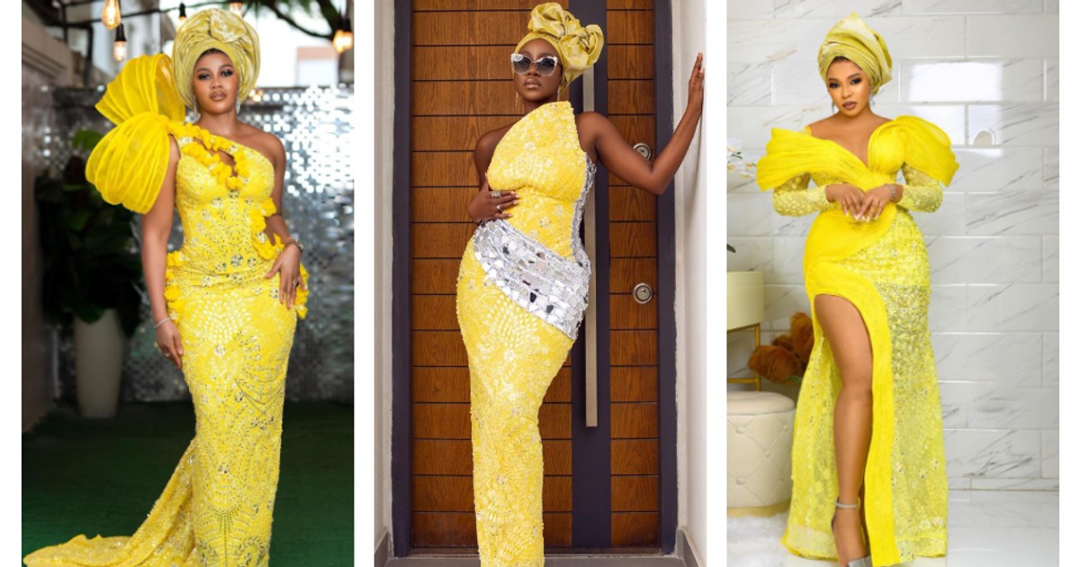 #Aniike2023: Our favourite celebrity outfits from Anita and Ikechukwu's vow renewal - Vimarsana News