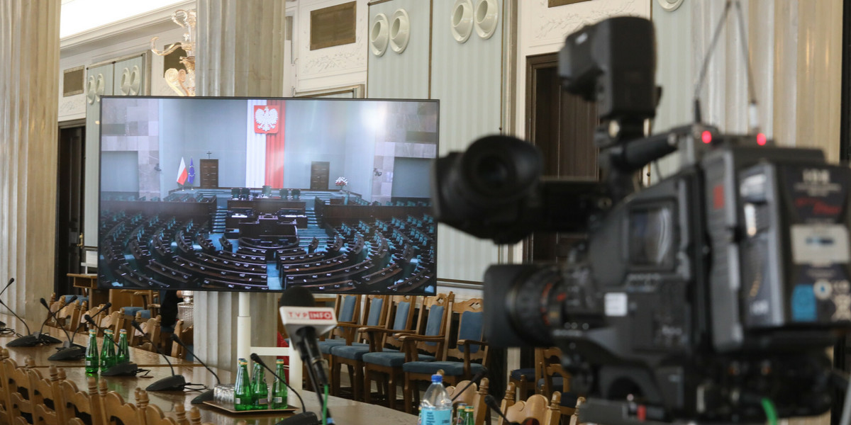 Sejm zapowiada otwartość na media