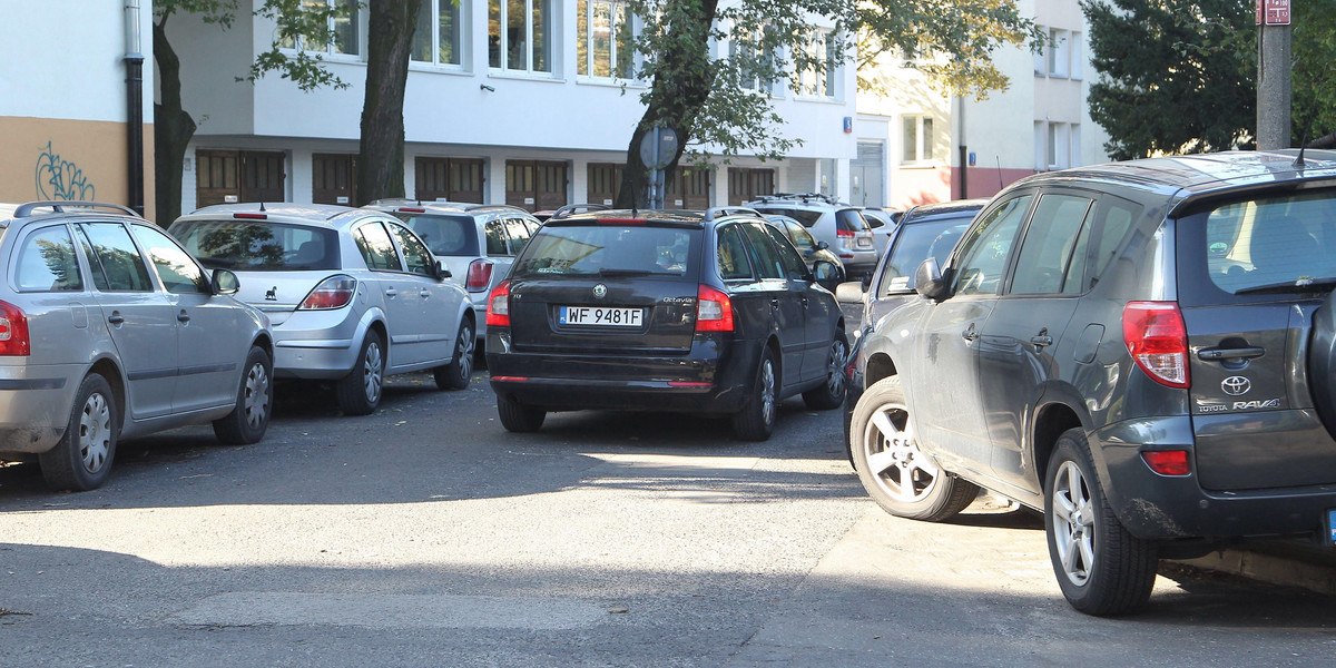 Samochody blokują okolice Mordoru