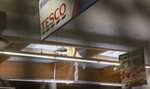 Półtonowe przęsło wpadło do Tesco