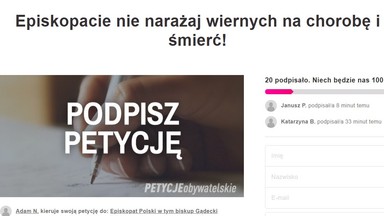 Twórcy słynnej petycji ws. Rydzyka stworzyli kolejną; do Episkopatu ws. koronawirusa