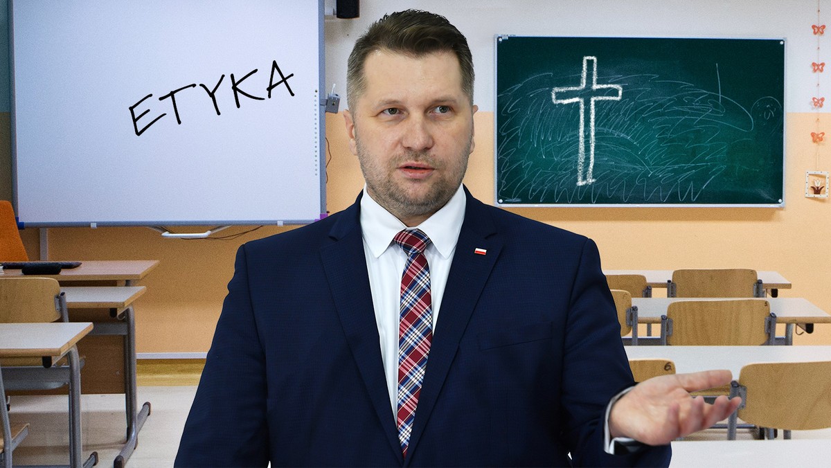 Przemysław Czarnek chce obowiązku uczestnictwa zajęciach z etyki albo religii