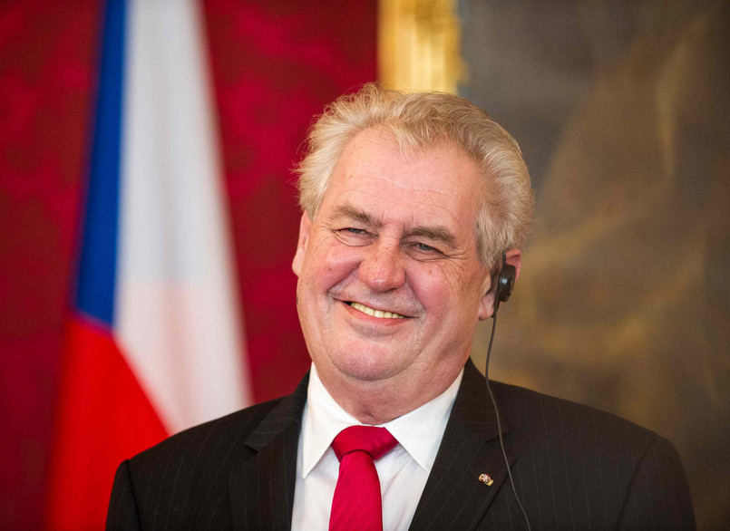 Prezydent Czech Milosz Zeman