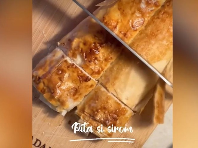 Brza hrskava pita sa sirom