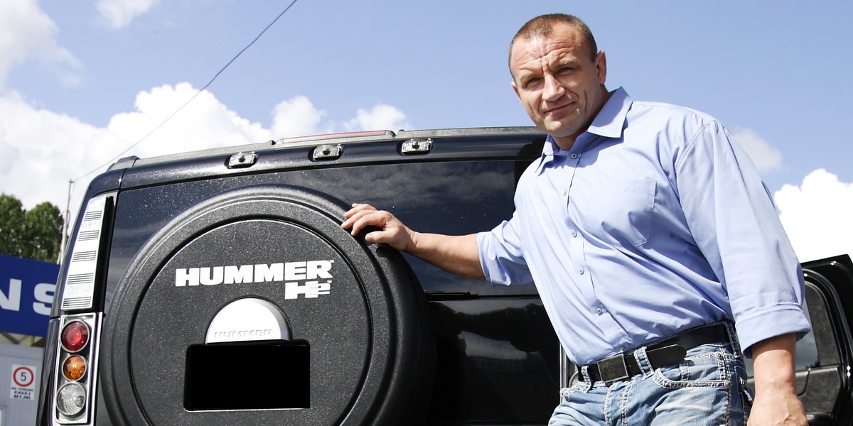 Pudzianowski ma Hummera na gaz