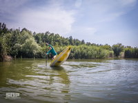 Biciklizni indultam a Tisza-tóra, de végül elkapott a SUP-láz